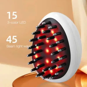أفضل جهاز محمول لتوزيع الزيوت العطرية وتدليك الشعر ومشط توزيع السوائل - Best Portable Hairbrush Applicator Liquid Dispensing Essential Oil Device Massage Comb