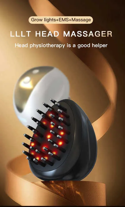 أفضل جهاز محمول لتوزيع الزيوت العطرية وتدليك الشعر ومشط توزيع السوائل - Best Portable Hairbrush Applicator Liquid Dispensing Essential Oil Device Massage Comb
