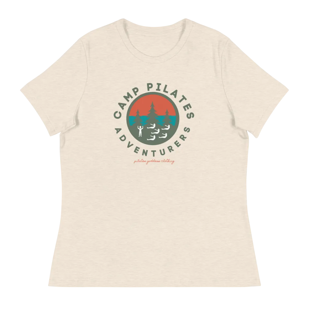 Adventure Pilates Camp Women's Relaxed T-Shirt