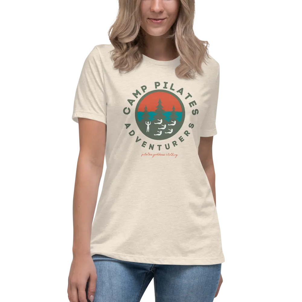 Adventure Pilates Camp Women's Relaxed T-Shirt