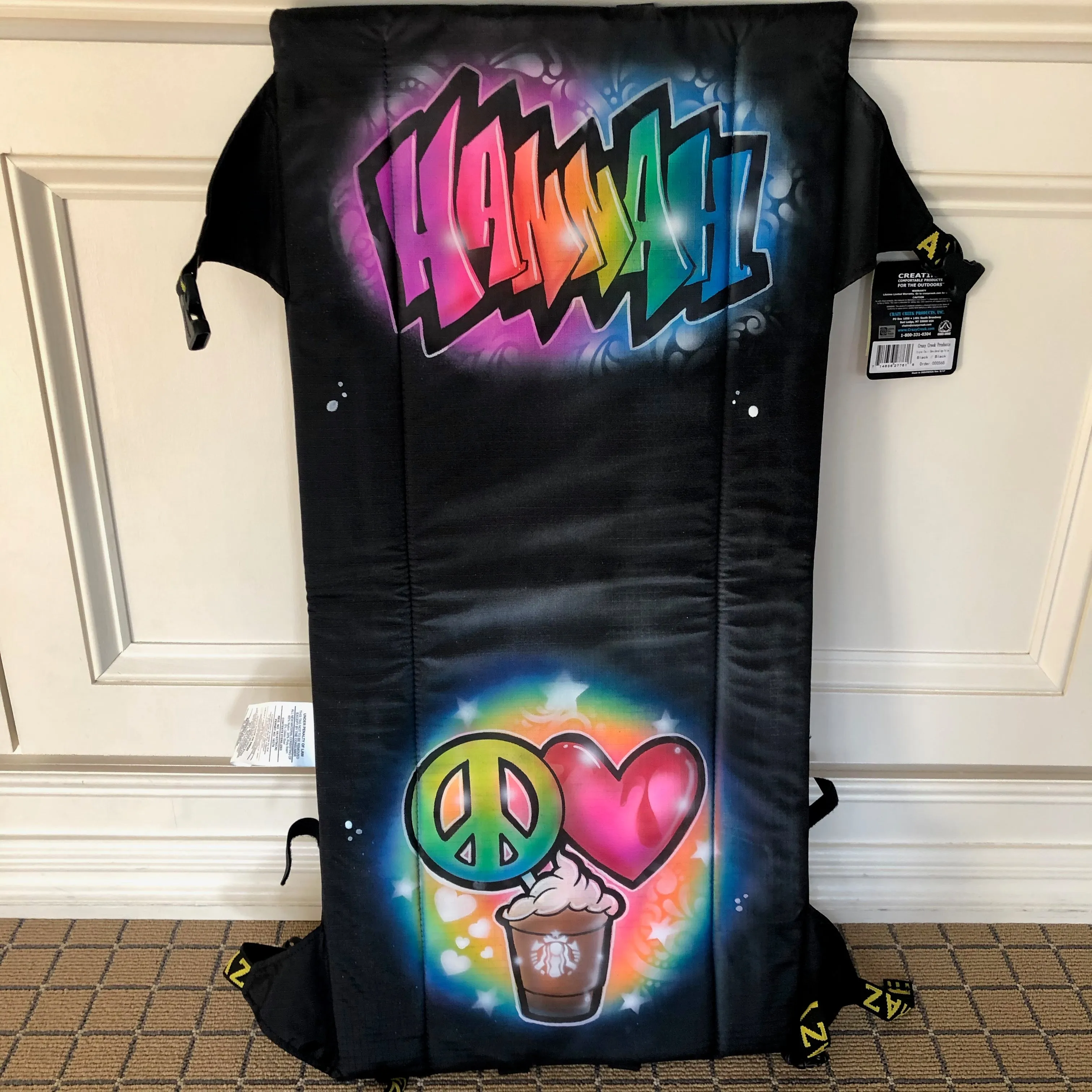 Airbrushed "Crazy Creek" Camp Chair