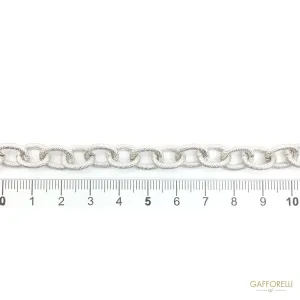 Aluminium Chain with Diamonded Trace - 2169 Gafforelli Srl