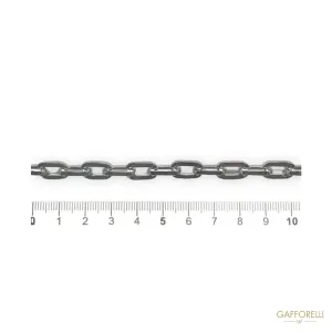 Aluminium Chain with Square Wire - E316 Gafforelli Srl