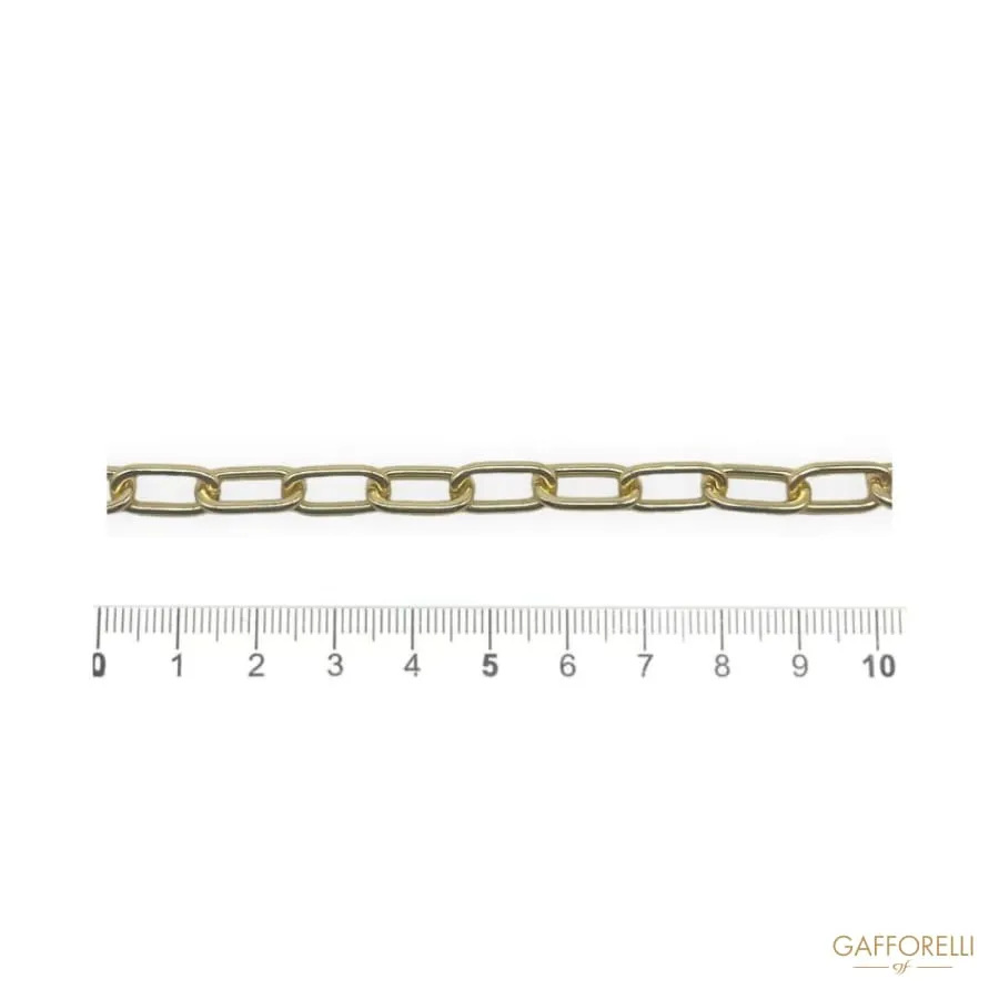 Aluminum Chain with Round Wire - E318 Gafforelli Srl