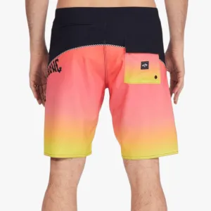 Billabong Mens Arch Pro Boardshorts Neon Red