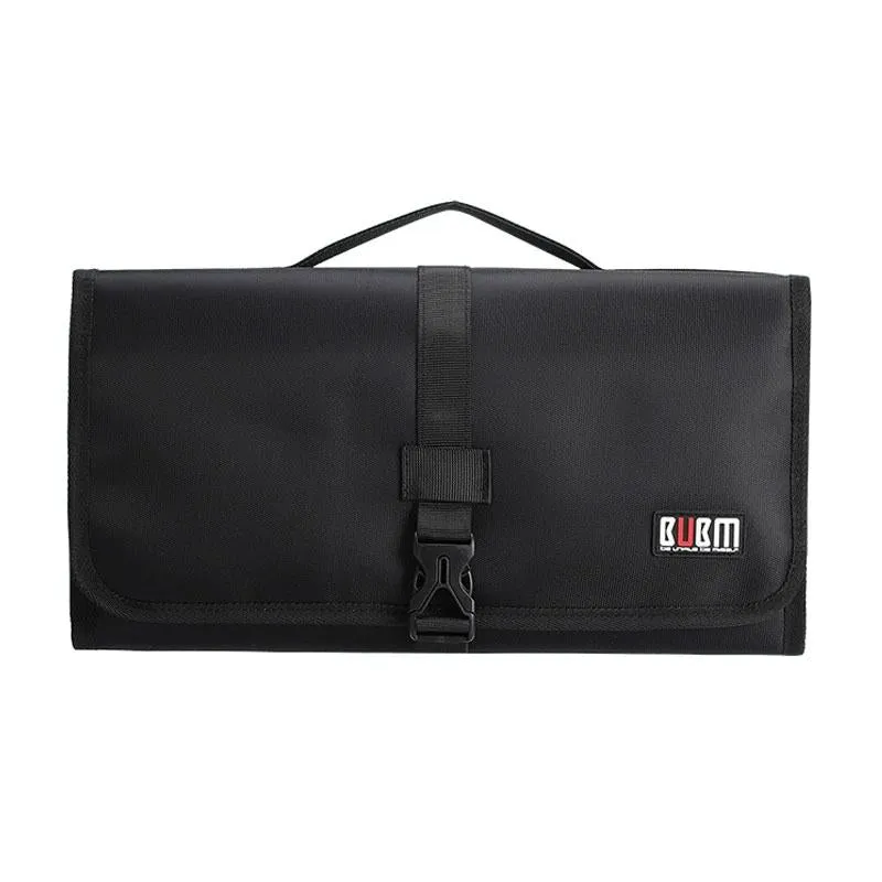 Black Nylon Hanging Storage Bag for Portable Dyson Hair Curler