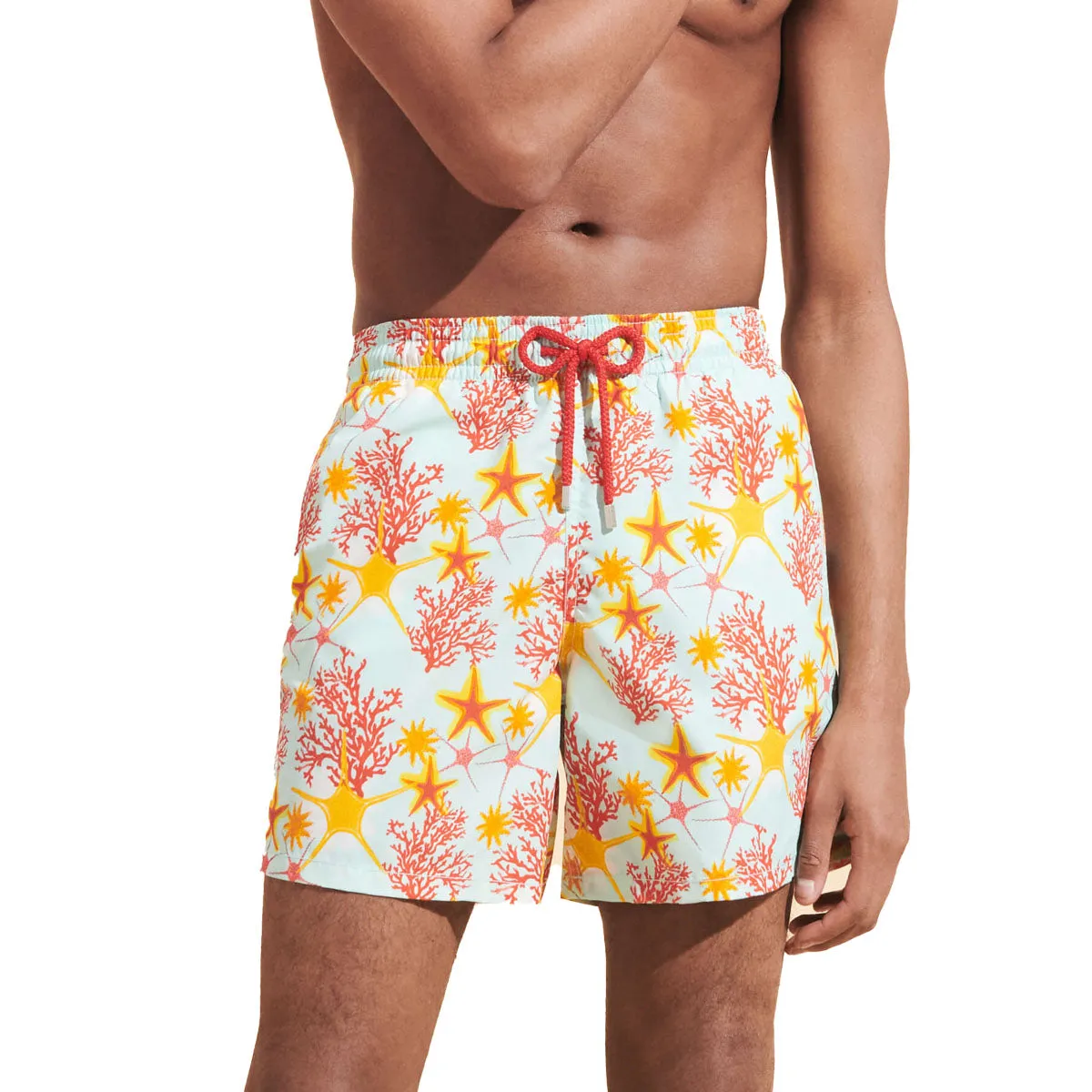 Blue ‘Starlettes & Coraux’ Swim Shorts