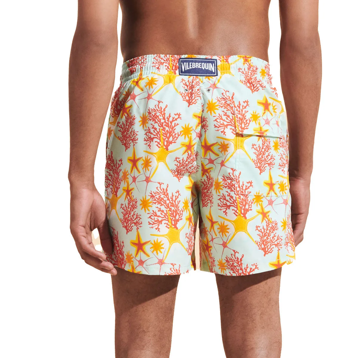Blue ‘Starlettes & Coraux’ Swim Shorts