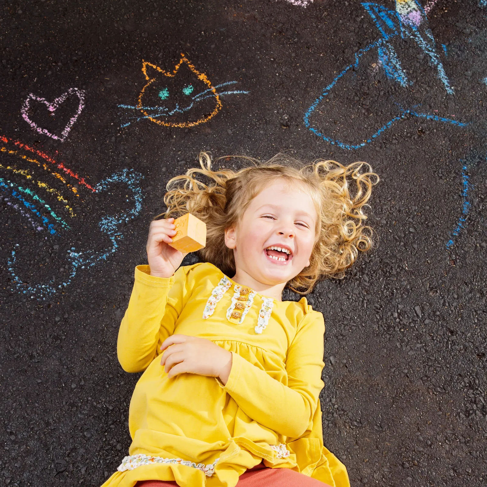 Chalk-O-Rama Block Sidewalk Chalk - Set of 12 by OOLY