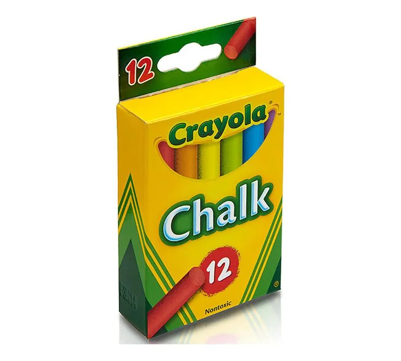 Crayola Colored Chalk 12 Count (3yrs )