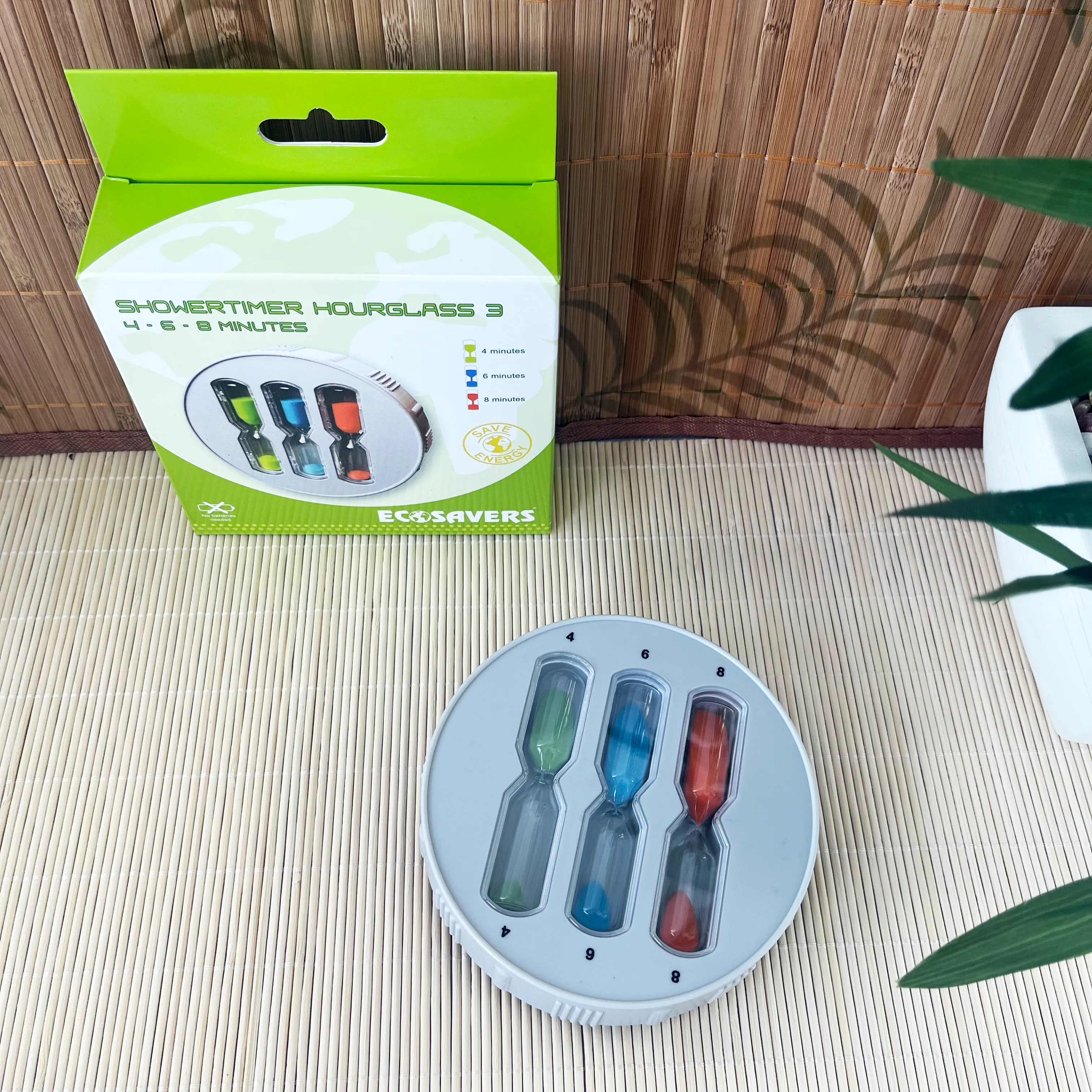 EcoSavers Shower Timer Hourglass 3