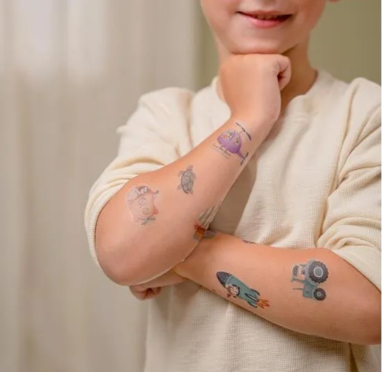 Little Dutch Temporary Tattoos – Jim & Friends