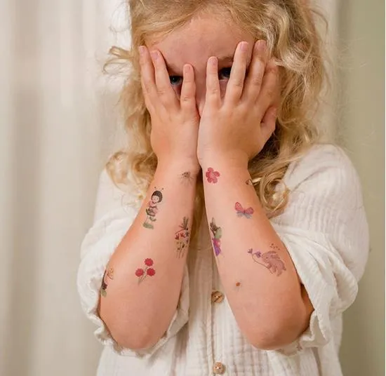 Little Dutch Temporary Tattoos – Rosa & Friends