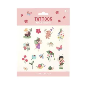Little Dutch Temporary Tattoos – Rosa & Friends