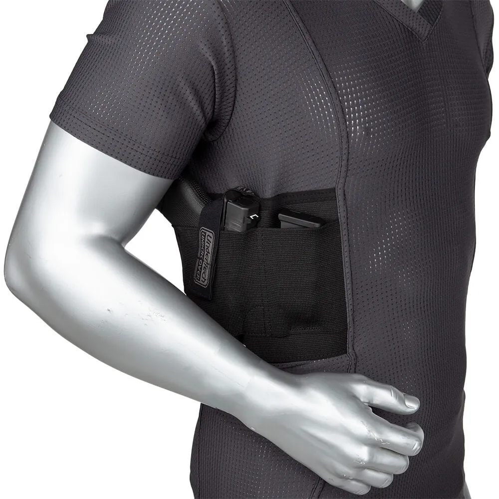 Mens Gen 1 Coolux V-Neck T-Shirt for Concealed Carry - Advanced Comfort Design