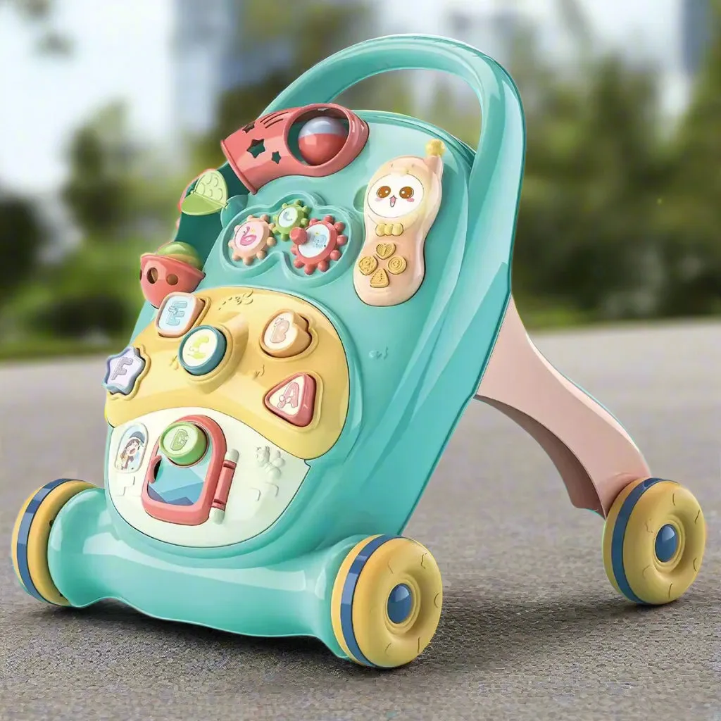 Musical Baby Activity Walker with Shape Cognitive Stroller