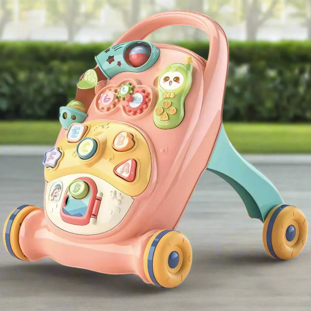 Musical Baby Activity Walker with Shape Cognitive Stroller