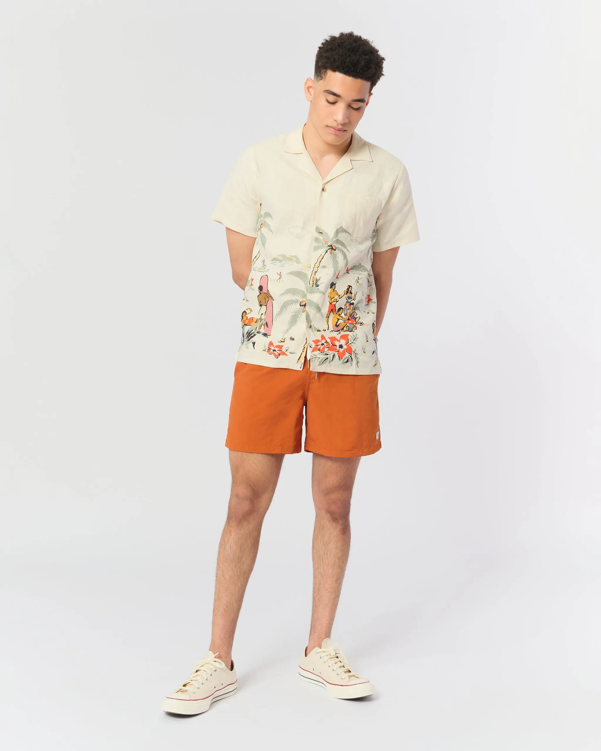 Natural Trippin' Beach Camp Shirt