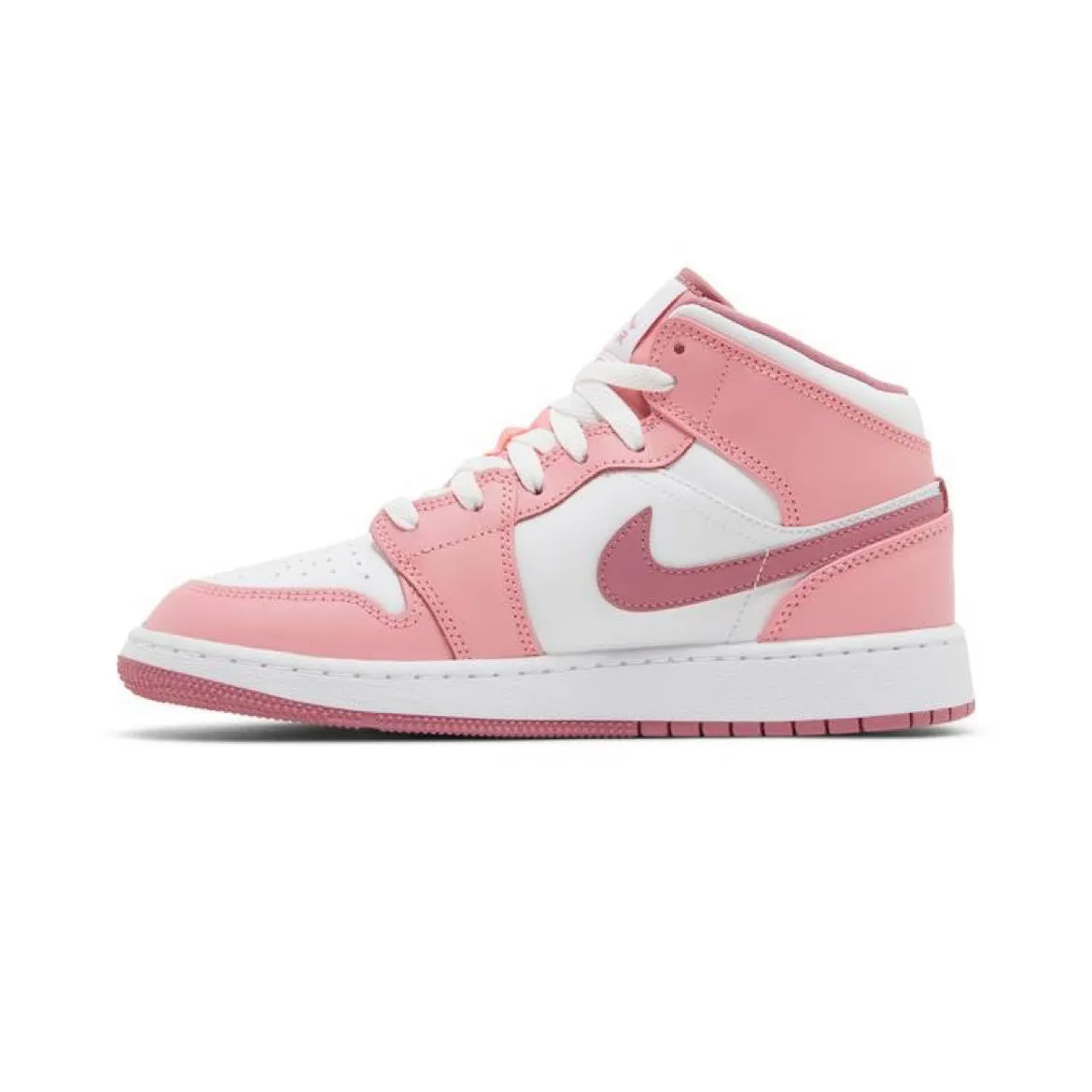 Nike Air Jordan 1 mid GS Chalk Coral