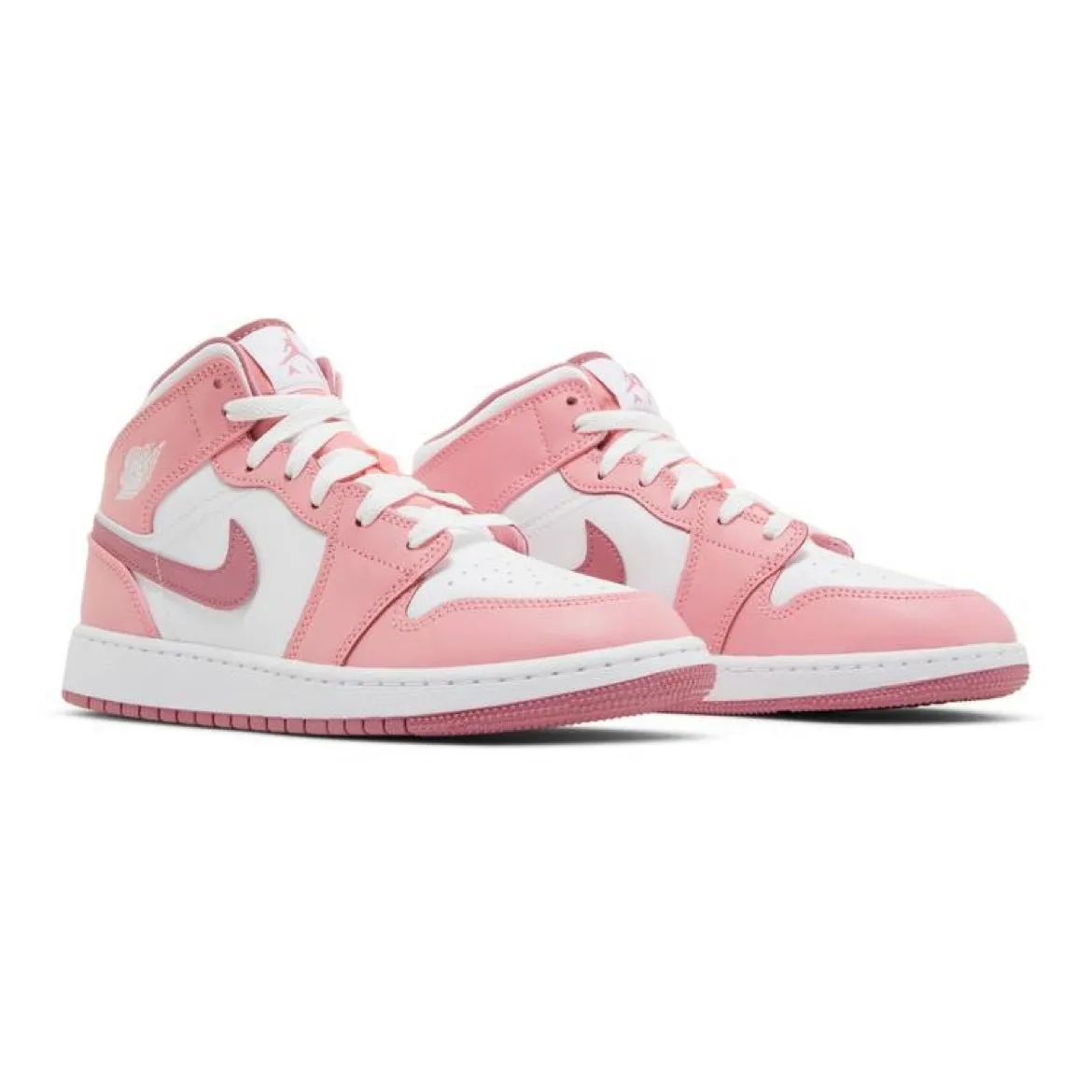 Nike Air Jordan 1 mid GS Chalk Coral