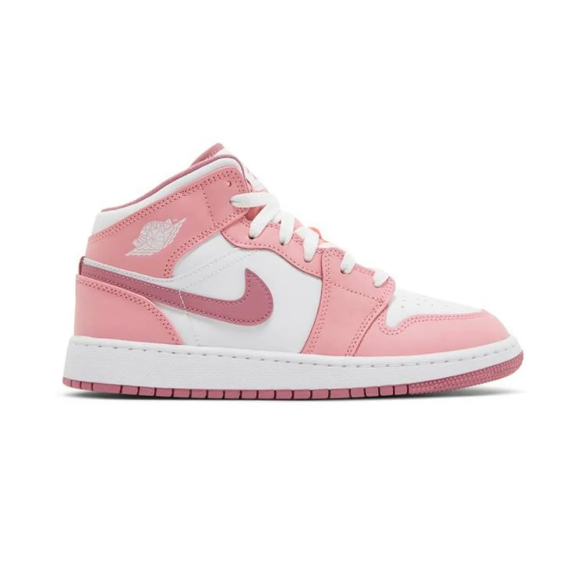 Nike Air Jordan 1 mid GS Chalk Coral