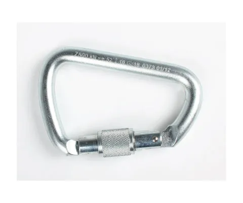 Steel Carabiner Screw Gate