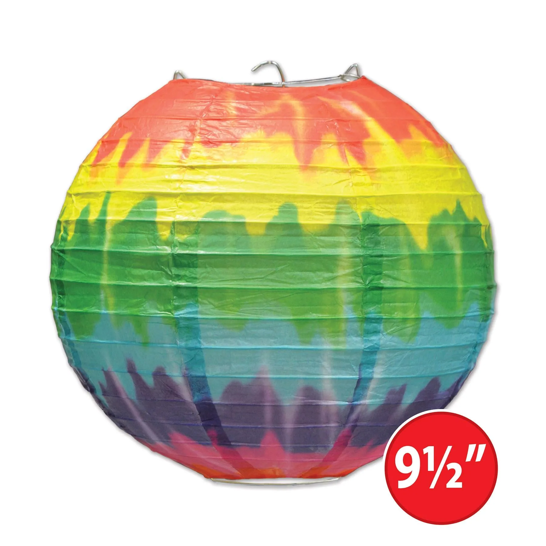 Tie-Dyed Party Paper Lanterns (3 per Package)