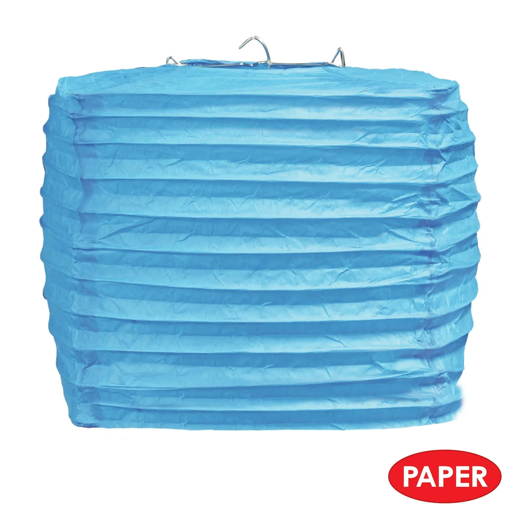 Turquoise Party Square Paper Lanterns (2 per Package)